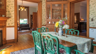 The Dining Room cabinet at the Miller Inn Ithaca